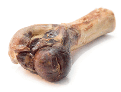 אלפא ספיריט חטיף לכלב - חצי עצם חזיר ואקום 