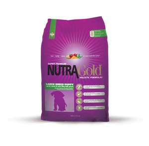 נוטרה גולד מזון יבש לגורים מגזע בינוני 15 ק"ג