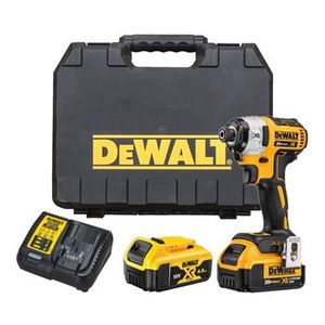 אימפקט 18V DEWALT 2 סוללות 4AH