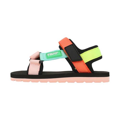 סנדלים לילדות של בנטון בצבעי קיץ Benetton Reef Multi kids' sandals