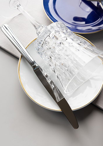 סכין שולחן DUO פסים פלדה מחושלת Belo Portugal