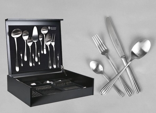 מזלג שולחן DUO פסים 18/10 Belo Portugal