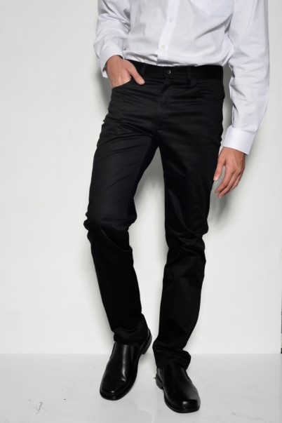 מכנס גבר STRAIGHT FIT שחור