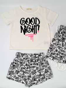 סט פיג׳מה גרפיטי