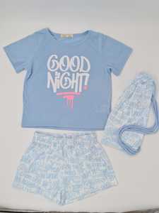 סט פיג׳מה גרפיטי