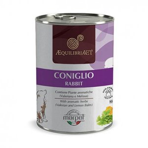 שימורים לכלבים | אקוליבריה ארנבת 410 גרם