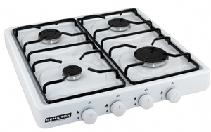 כיריים גז על השיש 4 להבות Hemilton