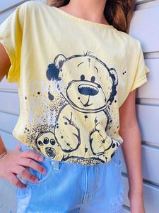 חולצה עם קשירה בגב