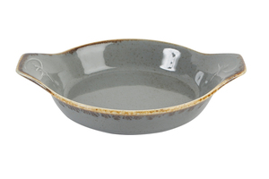 צלחת שקשוקה/לזניה 17 ס"מ צבע אפור כהה Alumilite Seasons