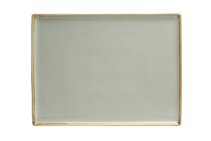 פלטה מלבנית 35X25 ס"מ צבע אפור בהיר Alumilite Seasons