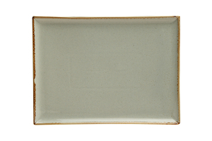 צלחת מלבנית 27X20 ס"מ צבע אפור בהיר Alumilite Seasons