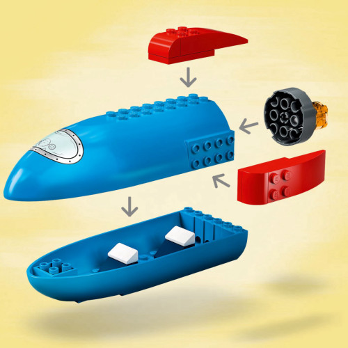 לגו דיסני - טיל החלל של מיקי ומיני מאוס  10774