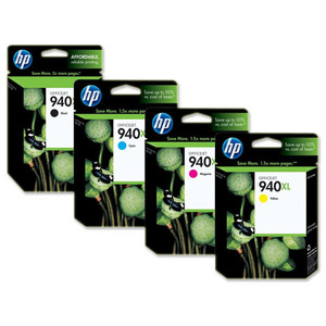 סט ראשי דיו מקוריים HP 940XL