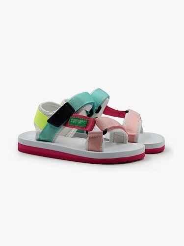 סנדלי רצועות לילדות של בנטון בצבעי קיץ Benetton Reef Multi kids' sandals