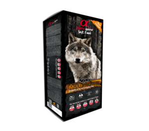 אלפא ספיריט מזון מלא לכלב - מולטיפרוטאין 9 ק"ג