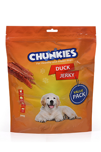 צ'אנקיס חטיף לכלב-פילה ברווז 500 גרם - מארז חסכון!