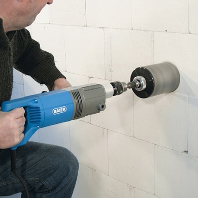 מקדחת כוסות יהלום BDB 8131 BAIER + מקדח יהלום 62 מ