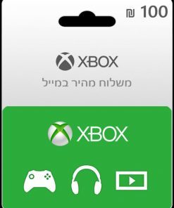 100 ILS - שקלים כסף לאקס בוקס לייב