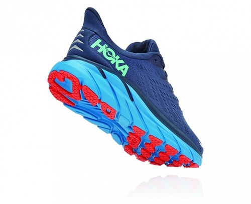 ‭Hoka Clifton 8 - םירבגל לוחכ/יביינ עבצב 8 ןוטפילק הקוה‬