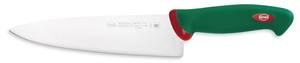 סכין שף 21 ס"מ ידית אנטי בקטריאלית ירוקה SANELLI איטליה