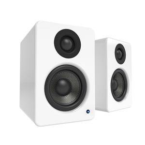 זוג רמקולים מוגברים שולחנים KANTO YU2 לבן 