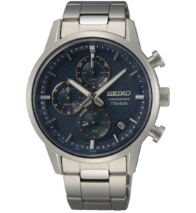 SEIKO SSB387P1 עשוי טיטניום קל מאוד