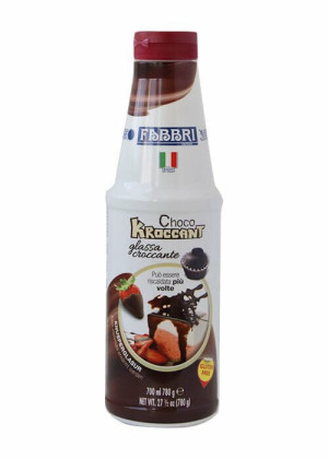 רוטב שוקולד קרוקנט(780 גרם ) fabbri- מתקשה בקור!כמו בגלידריות!