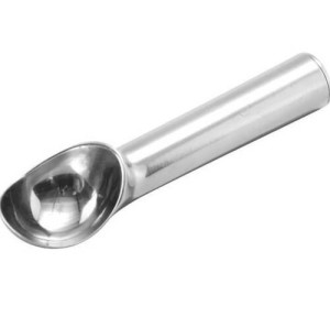 כף לגלידה מקצועית ממתכת