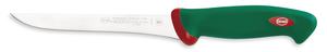 סכין פירוק צר 18 ס"מ ידית אנטי בקטריאלית ירוקה SANELLI איטליה 