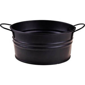 דלי/סל מתכת להגשה 2 ידיות 16x20.5x8.5 ס"מ Jon