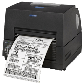 מדפסת מדבקות / ברקודים רחבה CITIZEN CL-S6621 סיטיזן