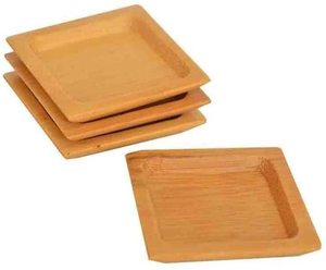 סט קעריות רטבים 4 יחידות 6x6x1 ס