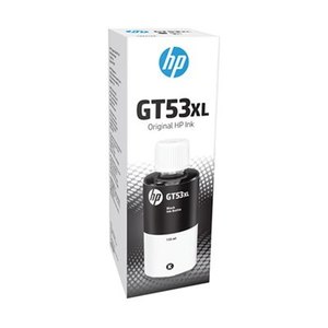 בקבוק דיו מקורי שחור HP GT 53XL 1VV21AE 6K
