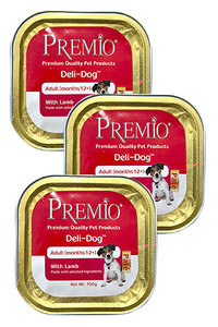 פרמיו מעדן לכלב - טלה 150גרם - מבצע 3 ב-10!