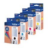 סט ראשי דיו מקורי Brother LC-22U ברדר