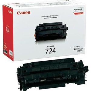 טונר שחור מקורי Canon CRG724 קנון