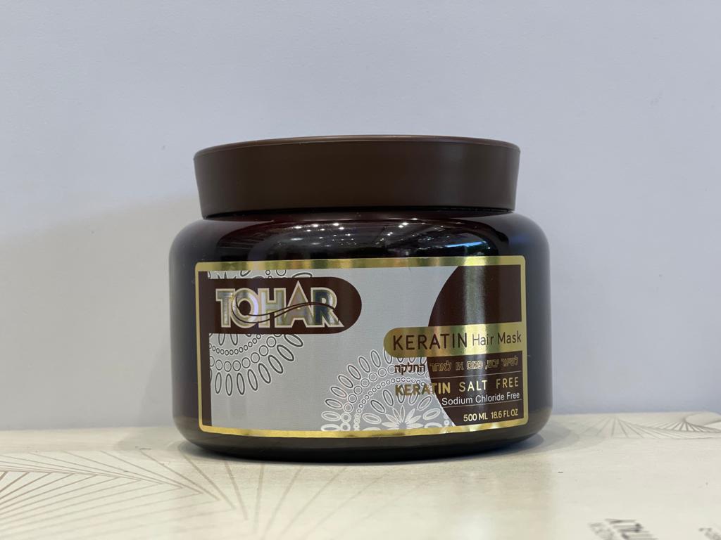 מסכת קרטין טוהר עגולה 500 מל