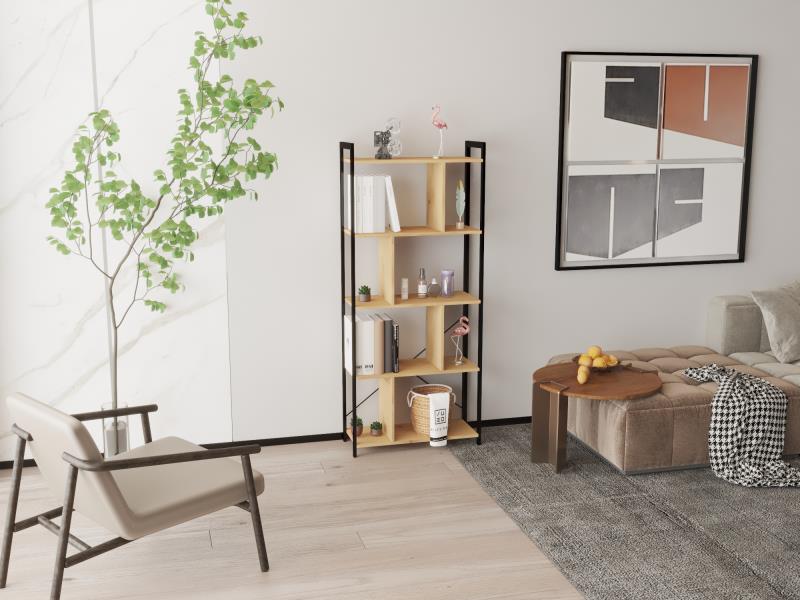 ספריה 4 מדפים רביד