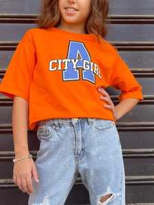 חולצת קרופ קמפוס