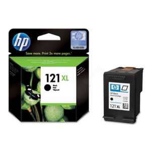 ראש דיו שחור מקורי HP 121 XL