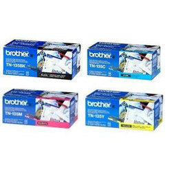 סט 4 טונרים מקוריים TN135 BROTHER