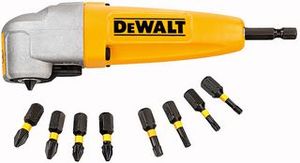 מתאם זוויתי למברגת אימפקט מבית DEWALT
