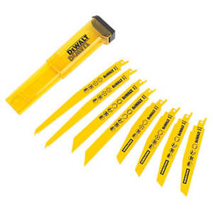 סט מסוריות חרב 8 יח' מבית DEWALT