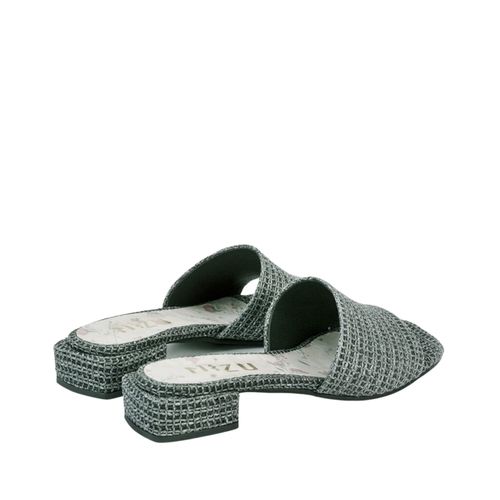 כפכפים פתוחים לנשים עם עקב קטן בצבע אפור | 36-42 | MIZU