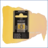 צבע מים רמברנדט סדרה 3 חצי קוביה Cadmium yellow light 208 REMBRANDT