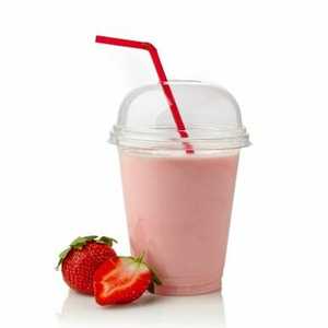 כוסות  + מכסים  למשקאות ושייקים חד פעמיות --20 יחידות(330 מל)