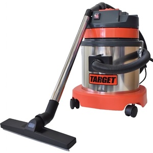 שואב אבק יבש/רטוב 15 ליטר מיכל נירוסטה TARGET