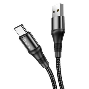 כבל טעינה ודאטה Hoco USB to Type-c X50 1m 3.0A