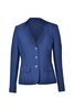 ז'קט קצר עם שליץ  כחול
