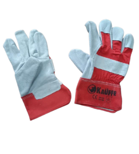 כפפות עבודה עור מחוזקות  67703R KAUFFE